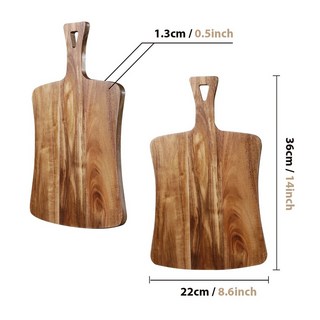 桃園出貨 切菜板 麵包盤 托盤, 1個, H款36*22*1.5CM,相思木