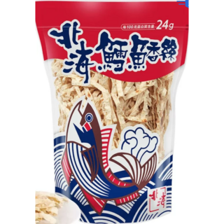 鱈魚香絲 海味零食 酥脆口感 獨立包裝, 600g, 1個
