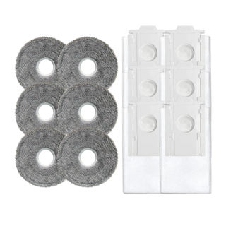 [호환] 윈도우션샤인 삼성 비스포크 AI 스팀 먼지봉투 일반형 물걸레 더스트백 소모품, 1개, 12PCS