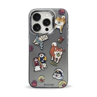 C.P獨家 針織小狗刺繡手機殼 i16/16 Pro/16 Pro Max 防摔保護殼 可愛風手機殼