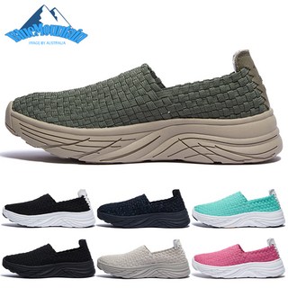 블루마운틴 우븐슈즈 남성 여성 슬립온