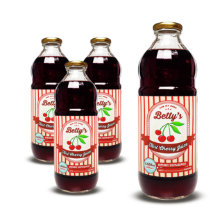 베티스 타트체리 주스 원액, 1L, 4개
