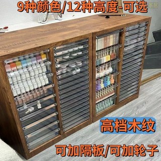 A4文件櫃抽屜式鋼製收納櫃，適用於美甲店、烘焙模具、文件資料、財務票據、布樣、工具收納，落地靠牆儲物櫃, 平底加厚白色高瓶裝收納 12抽（l抽無門,1.2mm