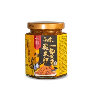 海濤客 飛魚卵蟹黃醬 (180g/罐), 1個, 飛魚卵蟹黃醬*1