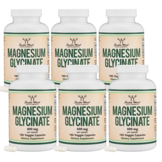 더블우드 마그네슘 글리시네이트 400mg, 180정, 6개