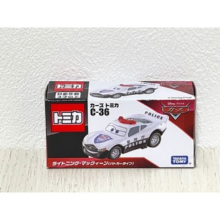 TOMICA 多美小汽車 汽車總動員 CARS C-36 閃電麥坤(警車版) - 經典收藏, 1個, 白色