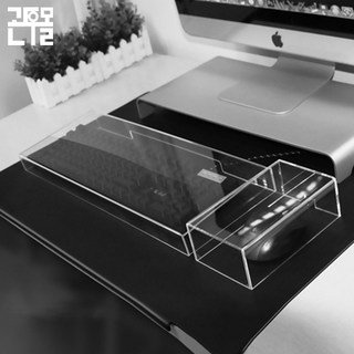 아크릴 키보드 마우스커버 덮개 스킨 투명 기계식 적축 커세어 로지텍 맥북 자판 스티커, 선택5