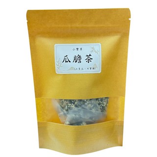 繁花茶館 瓜膽茶 山苦瓜 七葉膽 聚餐應酬必備輕盈茶 清爽去膩 無負擔 三角立體茶包 天然草本 健康養生茶飲 茶包, 6g, 1個, 10個裝