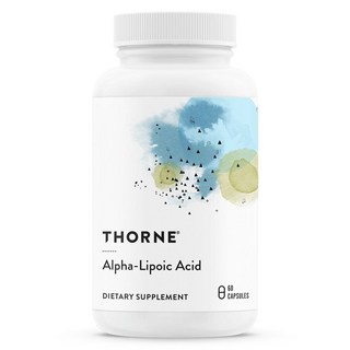 Thorne α-硫辛酸膠囊, 1罐, 60顆