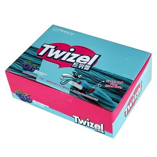 피치코리아 트위젤 블루라즈베리맛 젤리 12개입, 840g, 1개