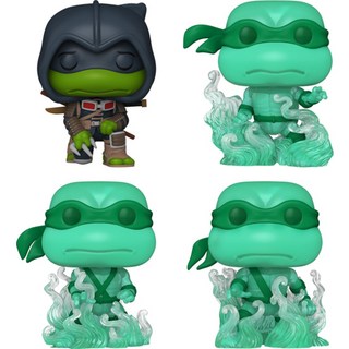FUNKO POP Comics: 忍者龜 最後的浪人- 兄弟們 4入組 模型公仔, 1個