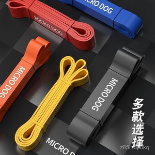 彈力健身阻力訓練拉力帶 肩膀引體向上輔助 瑜珈彈力帶 彈力圈, 曜石黑 天然乳膠/便攜/拉斷包賠,體驗款 9kg/20磅 推薦兒童/隨機顏, 1個