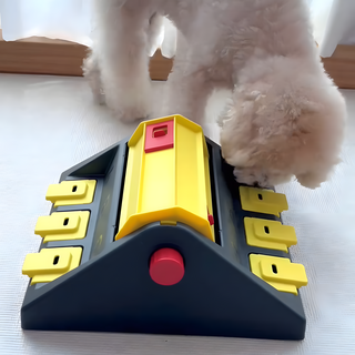 옙퍼피 강아지 노즈워크 트라이앵글 퍼즐 장난감 간식놀이 지능개발 장난감 소형견 대형견 모두가능, 1개, 1개