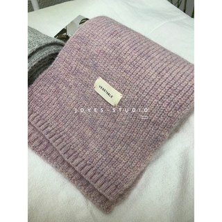 新款軟糯羊毛圍巾 仿羊絨圍脖 冬季保暖針織披肩