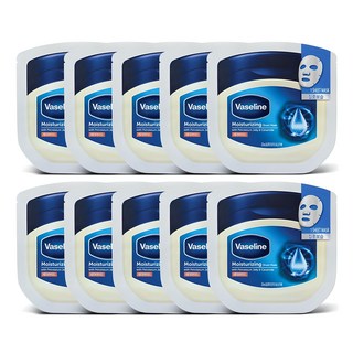 바세린 보습 시트 마스크, 1개입, 10개