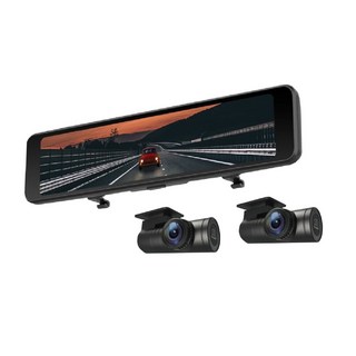 寶麗萊 DS1203WGS 雙外拉電子後視鏡行車記錄器 2K SONY STARVIS2 HDR II, 贈64G記憶卡, 贈64G記憶卡, 64GB