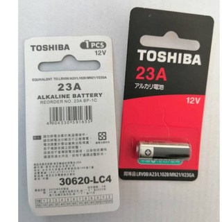 【TOSHIBA】東芝 23A 鹼錳柱形電池 遙控器電池 1入/3入/5入, 1個, 3入