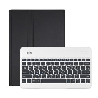 갤럭시탭 S9 플러스 호환 콤비 블루투스 키보드 북커버 S펜수납 케이스 X810, 콤비 블랙, 1개