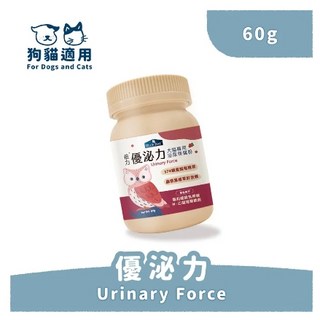 倍力優泌力 犬貓專用泌尿保健粉 60g (374顆蔓越莓精萃)營養保健品 - COCO限時活動, 1個