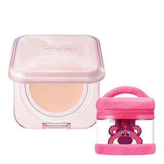 [토이스토리 콜라보] 클리오 킬커버 메쉬 글로우 에센셜 쿠션 기획세트 (본품+비치백), 21C 란제리