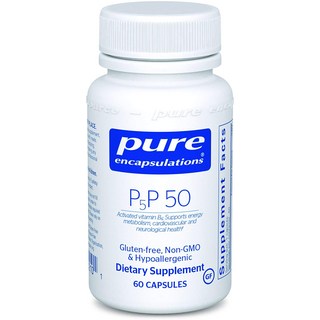 Pure Encapsulations P5P 50活性維生素B6無麩質膠囊, 60顆, 1罐