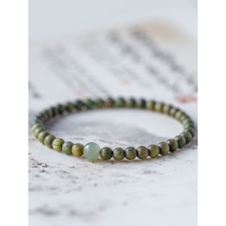 녹단목 원석 비즈 팔찌, 1개, 녹단염주