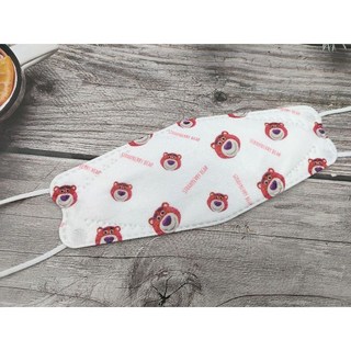 成人卡通韓版魚嘴KF94防護口罩 10入袋裝, 57, 1個