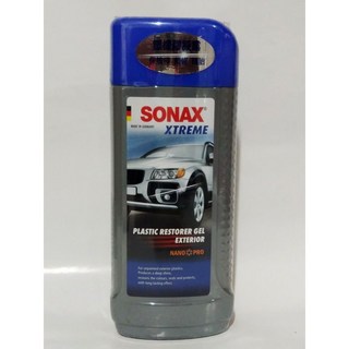 車霸-SONAX 塑橡膠凝露 舒亮 塑料還原 塑料專用 保險桿增亮, 1個