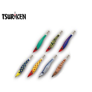 쯔리겐 메탈리스트 밤바 한치 이카메탈 45g 60g 80g 100g, 레드헤드, 1개