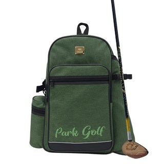 다운타운 파크골프 백팩 파크골프채 가방 프리미엄 배낭, J-GREEN