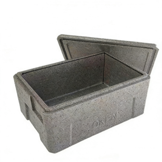 環保EPP保麗龍可折疊保溫箱 40升大容量收納野餐露營外賣食品恆溫箱, 12L, 不可折疊41長*27寬*18.5cm高