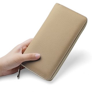 真皮長夾 牛皮錢包 男女適用 禮物選擇 027