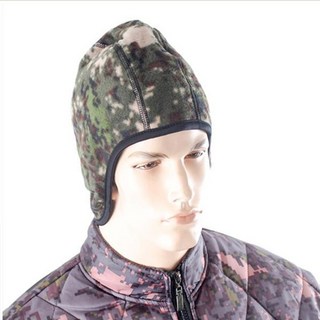 W049 신형 방한 모자 양면 디지털 프리 겨울 동계 빵 모자 기모 폴라 군인 군용 육군 로카 비니 TS 태성