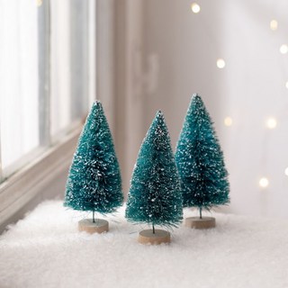 청록 미니트리 3개 세트