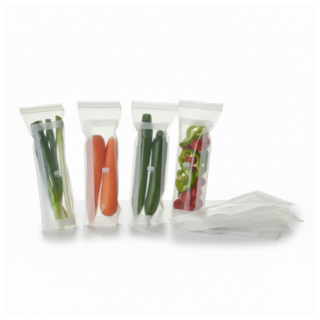 긴채소 신선팩 지퍼백 스파게티면 소면 긴야채 보관팩, 1세트, 100개입, FREE(one size)