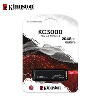 金士頓 Kingston KC3000 2TB 4TB PCIe 4.0 NVMe M.2 SSD 固態硬碟, 2048GB