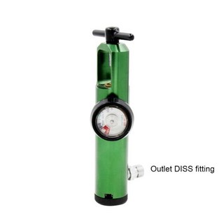 의료용 황동 산소 압력 조절기 산소 실린더 분당 0-15L CGA870, 01 DIss
