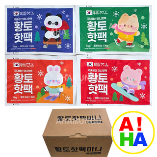 팬시로비 황토 핫팩 미니 40개 1갑 발송, 1박스