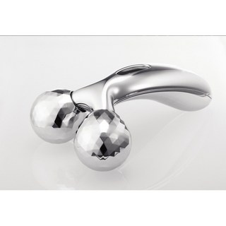 3D滾輪按摩器 臉部滾輪按摩儀 鑽石切面設計 人體工學握把, 1個