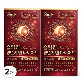 여성 갱년기 다이어트 식약청인증 건강기능식품 다이어트보조제, 2개, 60정