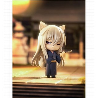 발매완료 굿스마일 넨도로이드 토모에 여우 요괴 Ver 오늘부터 신령님 굿즈 피규어, 1개