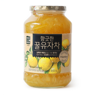 녹차원 꿀유자차, 1kg, 1개입, 1개