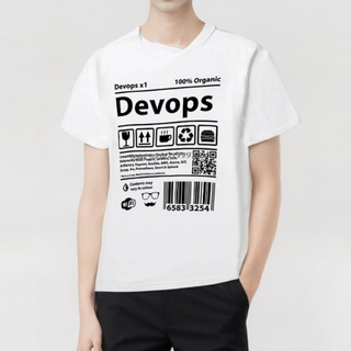 데브옵스 프로젝트관리 PM 개발자 반팔티 (프로젝트 매니징 티셔츠)