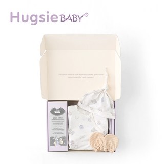 HugsieBABY 淘氣米奇系列彌月包巾禮盒(袋鼠一組入)