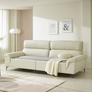 (E)데코라인 테라 신소재 가죽 황토 온열 카우치소파, 그레이