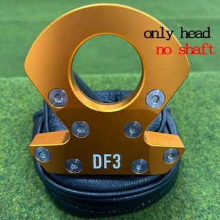 DF3 골프 퍼터 제로 토크 오른손 35 34 33 블랙 화이트 36 골프채, Orange, only head no shaft, 1개