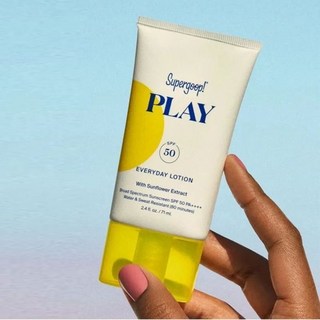 Supergoop 日常面部和身體防曬霜 SPF50 防水防汗 71ml Miss.LoLo Beauty, 1個