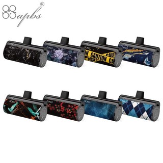 apbs 閃電快充口袋行動電源 5000mAh 彩圖系列 時尚便攜 安全快充, 花語-千日紅-黑蓋,Lightning