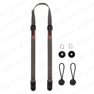 相機背帶 可調節長度 80-140cm, 1個, 尼龍繩相機掛帶-墨綠色