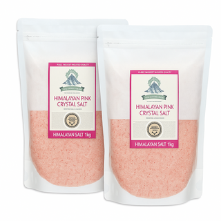 푸리오 히말라야 핑크솔트 고운소금 1+1, 1kg, 2개